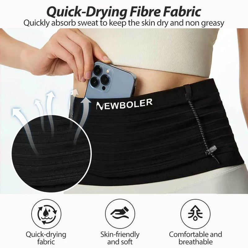 NEWBOLER Unisex Sports Waist Bag
