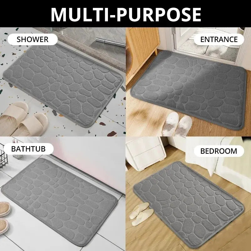 Soft Microfiber Bathroom & Living Room Rug
