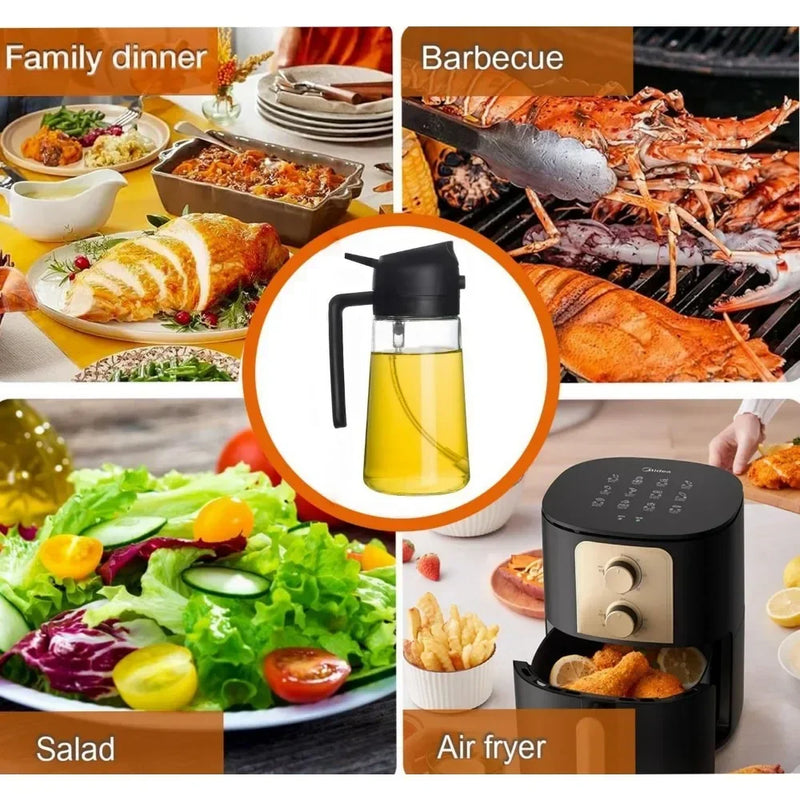 2 in 1 Olive Oil Sprayer & Pourer