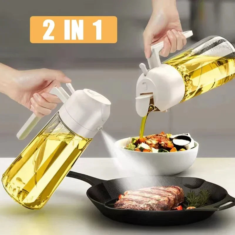 2 in 1 Olive Oil Sprayer & Pourer