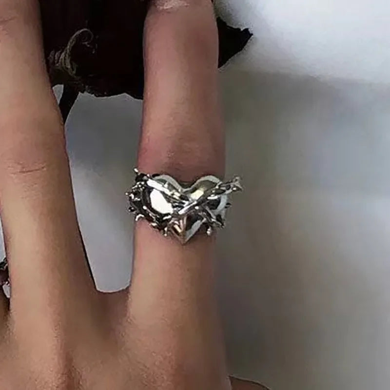 Women Gothic Open Snake Ring Adjustable Animal Rings Reptile Fashion Punk Personality Jewelry Accessories Jewellery Tentacles