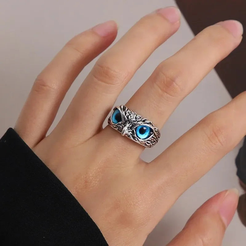 Women Gothic Open Snake Ring Adjustable Animal Rings Reptile Fashion Punk Personality Jewelry Accessories Jewellery Tentacles