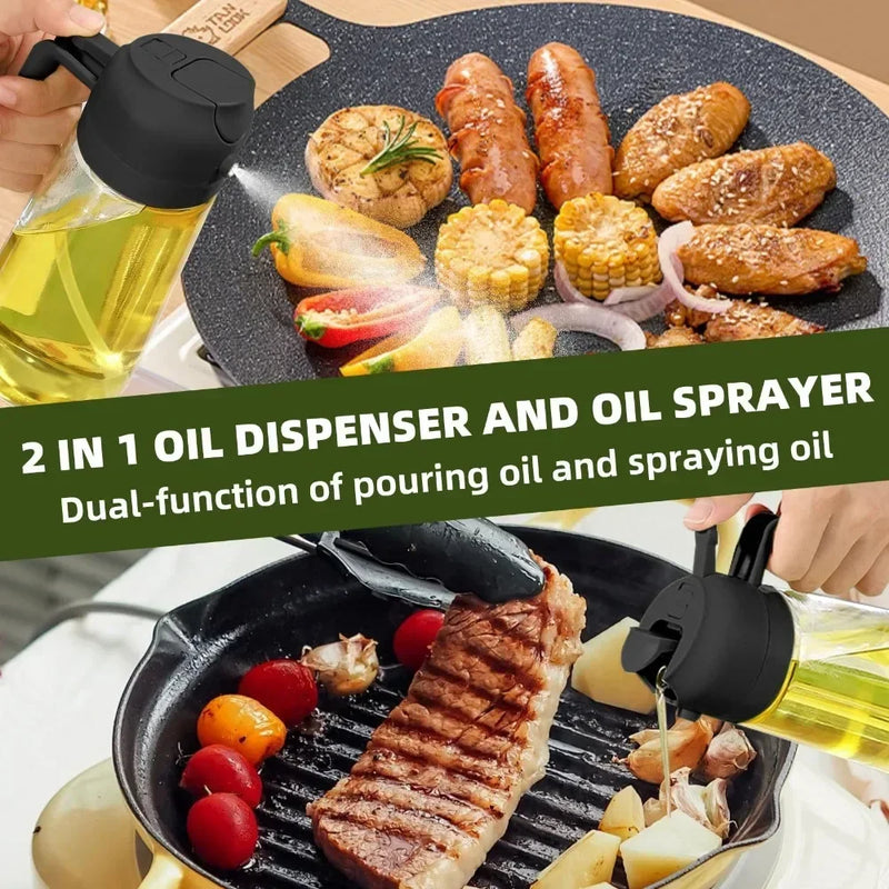 2 in 1 Olive Oil Sprayer & Pourer