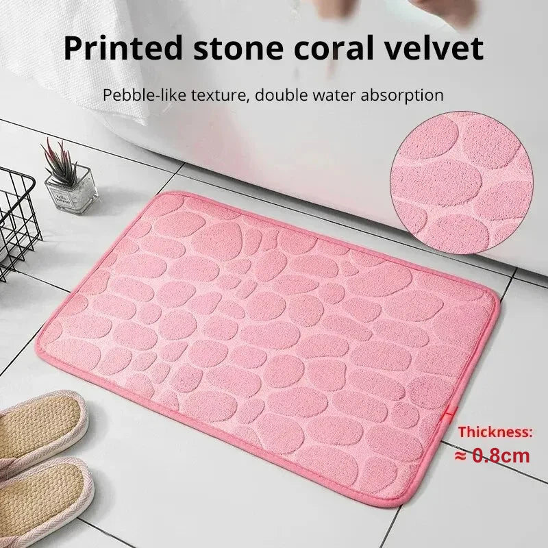 Soft Microfiber Bathroom & Living Room Rug