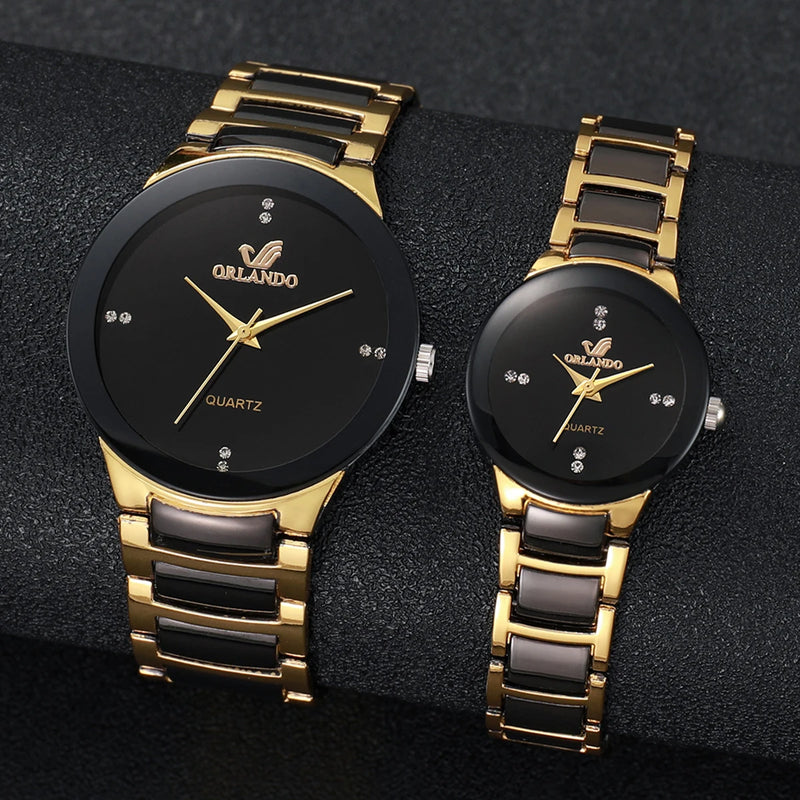 Couple Quartz Watches