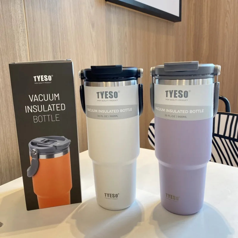 TYESO Stainless Steel Vacuum Thermos Bottle