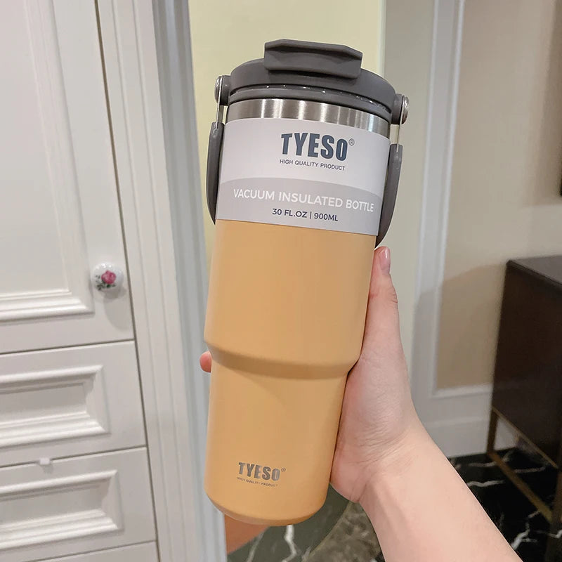 TYESO Stainless Steel Vacuum Thermos Bottle