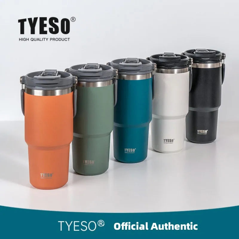 TYESO Stainless Steel Vacuum Thermos Bottle