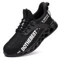 Steel Toe Safety Shoes for Men Women Lightweight Work Sneakers Puncture Proof Work Shoes Unisex Coustruction Safety Work Boots