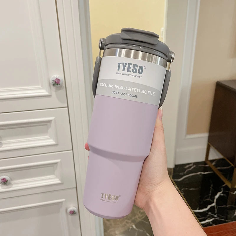 TYESO Stainless Steel Vacuum Thermos Bottle