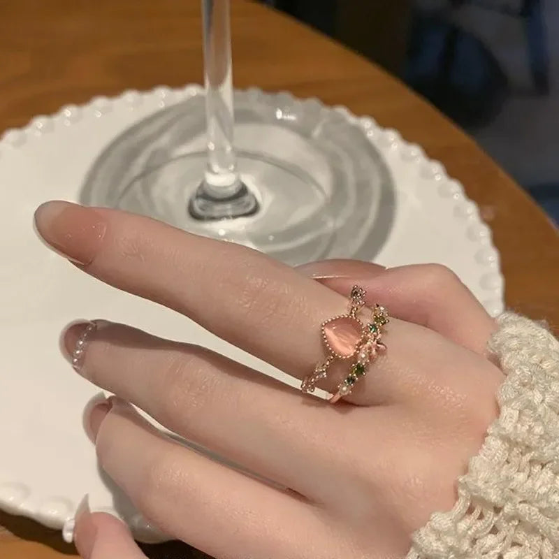 Women Gothic Open Snake Ring Adjustable Animal Rings Reptile Fashion Punk Personality Jewelry Accessories Jewellery Tentacles
