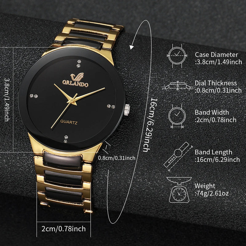 Couple Quartz Watches
