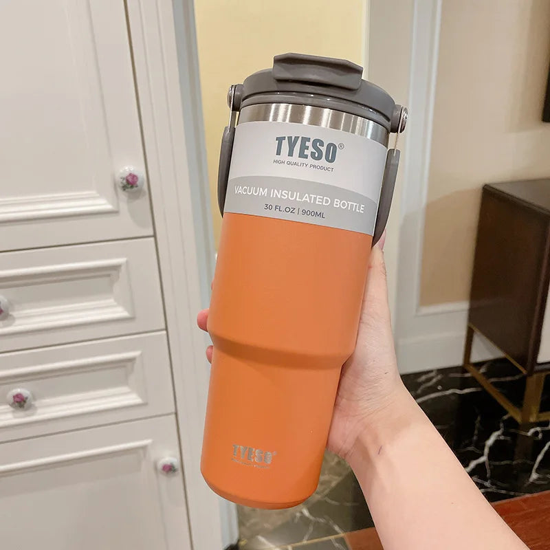 TYESO Stainless Steel Vacuum Thermos Bottle