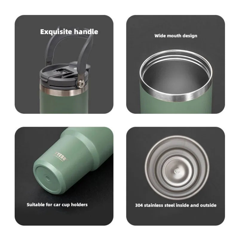 TYESO Stainless Steel Vacuum Thermos Bottle